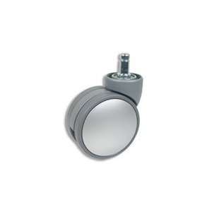 Cool Casters   Grey Caster with Silver Finish   Item #400 75 GY SI FR 