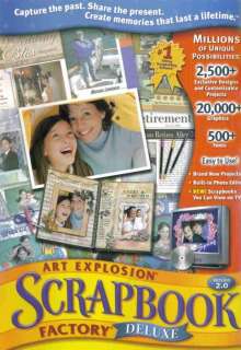   and future generations with art explosion scrapbook factory deluxe