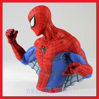 Marvel Spiderman 3D Figure Coin Bank Super Hero Piggy  