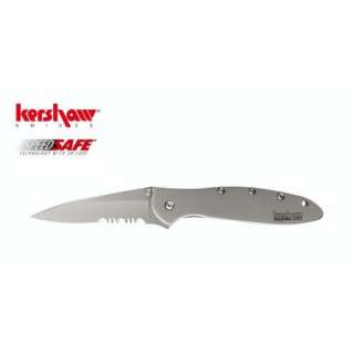 Kershaw Knives 1660ST Knife, Leek, Serrated 087171166100  