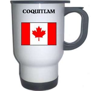  Canada   COQUITLAM White Stainless Steel Mug Everything 