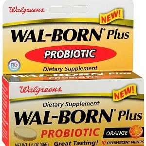   Wal Born Plus Probiotic Effervescent Tablets 