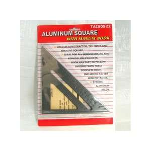 Aluminum Speed Square w/ Manual Book Tais0522 