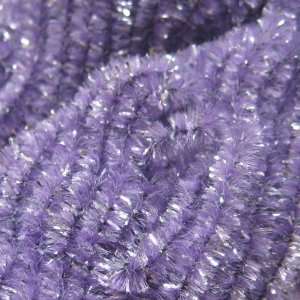  Lavender & Silver Chenille Sparkle Cording