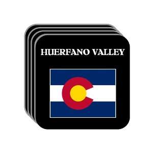 US State Flag   HUERFANO VALLEY, Colorado (CO) Set of 4 Mini Mousepad 