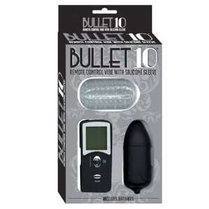  Remote Control Bullet 10 W/Silicone Sleeve Health 