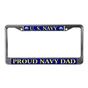  Proud Navy Military License Plate Frame by  