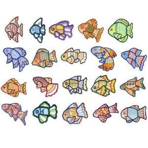  OESD Embroidery Machine Designs CD FANCIFUL FISH 1 
