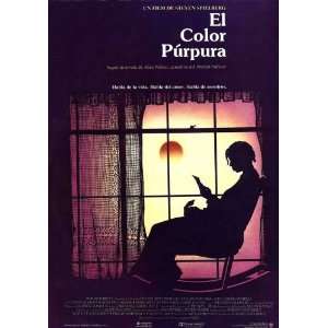  The Color Purple Poster Spanish 27x40 Whoopi Goldberg 