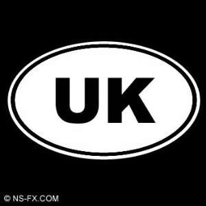  UK   United Kingdom   Country Code Vinyl Decal Sticker 