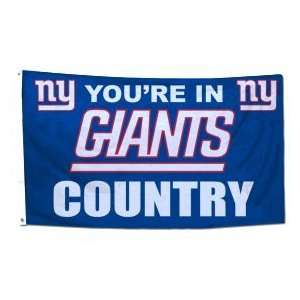   New York Giants 3 ft.x5 ft. Country Design Flag