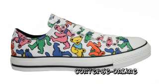 CONVERSE All Star® GRATEFUL DEAD BEARS Trainers SIZE 10  
