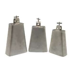  Cow Bells, Set of 3 Musical Instruments