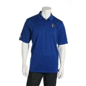  Adidas University of New Orleans UNO Stripe Blue Polo 