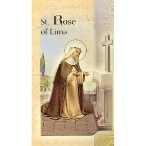  St. Rose of Lima Biography Card (500 408) (F5 538)