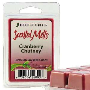 Pack Cranberry Chutney EcoScents Scented Wax Melts   A blend of tart 