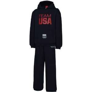  USA Olympics Preschool Team USA Hoodie & Pants Set   Navy 