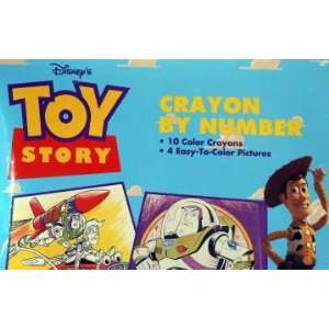  TOY Story   Crayon By Number Toys & Games