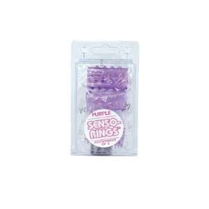  Senso Rings 3 Pack, Purple