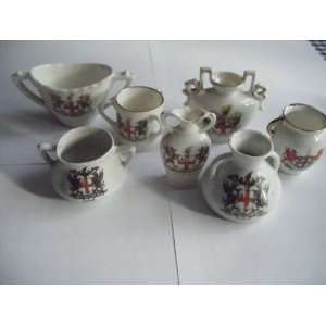  Crested China City of London Souvenirs 