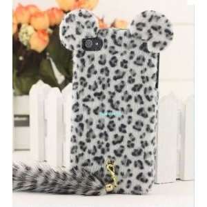  Luxury Leopard Hair Soft Fur Long Tail Case Cover Tail for 