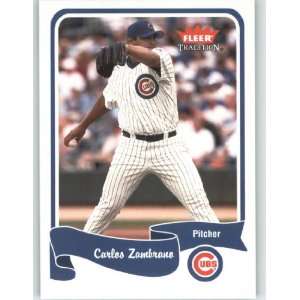  2004 Fleer Tradition #205 Carlos Zambrano   Chicago Cubs 