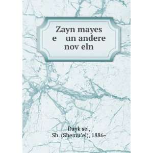  Zayn mayes e un andere novÌ£eln Sh. (ShemuÊ¼el), 1886 