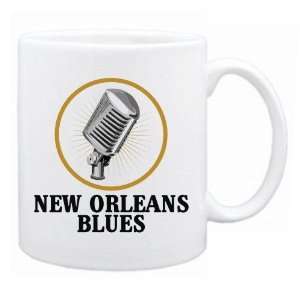  New  New Orleans Blues   Old Microphone / Retro  Mug Music 