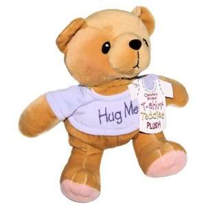  Cherished Teddies Hug Me Purple T shirt Plush Teddy Bear 