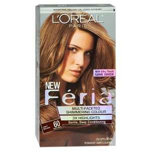 LOREAL FERIA 60 CRYSTA BROWN 1 per pack by LOREAL HAIR CARE DIVISION 