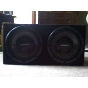  Two 12 Kenwood KFC w112s Subwoofers In Box Car 