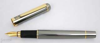 OHTO Proud Fountain Pen Rubber Grip GUNMETAL Fine Nib  