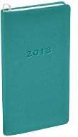 2013 Monthly Pocket Teal Sand Gallery Leather