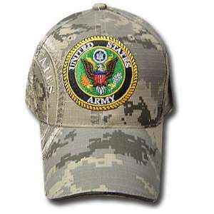 USA US ARMY SEAL STONE KHAKI CAMOUFLAGE CAP HAT ADJ NEW  