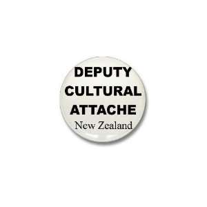  Deputy Cultural Attache New Humor Mini Button by 