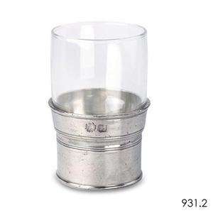  pewter drinking cup by match of italy