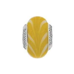 Lovelinks® by Aagaard   Sterling Silver River Current/Lemon Bead with 