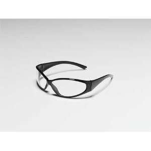   70601 Safety Glasses,Scratch Resistant,Black