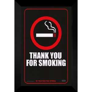 Thank You for Smoking 27x40 FRAMED Movie Poster   A 