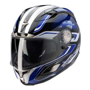  Scorpion EXO 1000 Helmet   RPM Speed Blue   Large 