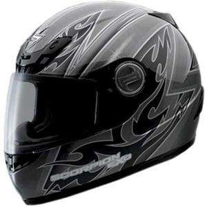  Scorpion EXO 400 Octane Helmet   Small/Silver/Dark Silver 