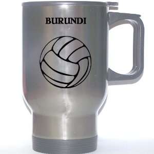  Volleyball Stainless Steel Mug   Burundi 