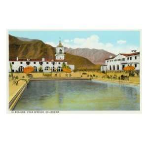  El Mirador, Palm Springs, California Giclee Poster Print 