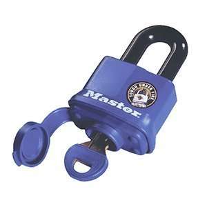  MASTER LOCK 312TRI   Master Lock 3pk Padlock W/blue Shell 