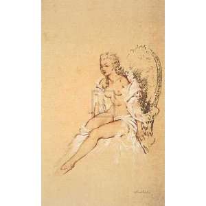  Mademoiselle LAnge, The by Sir William Russell Flint 
