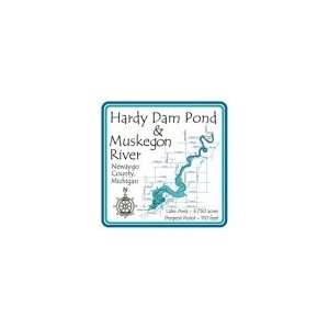  Hardy Dam Pond Square Trivet