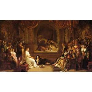  FRAMED oil paintings   Daniel Maclise   24 x 14 inches 