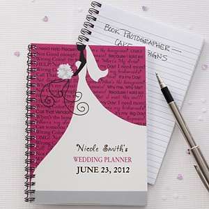  Personalized Wedding Planning Notebooks