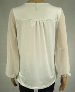 NWT D42 Lady Exquisite Chiffon Career Top (3 Colors)〓  