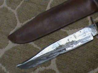   Newton & Co Sheffield England Bowie Style Hunting Stag Knife  